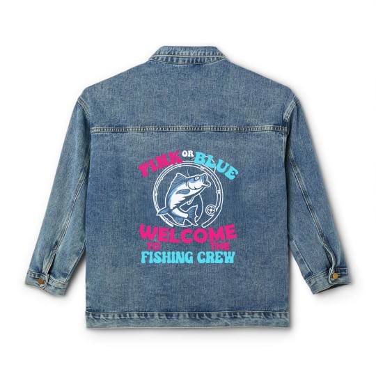 Discover Fishing Lover  Classic Women's Denim Jackets Fishing Lover   680 Classic Women's Denim Jackets