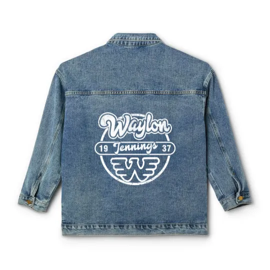 Discover waylon jennings - Waylon Jennings - Classic Women's Denim Jackets