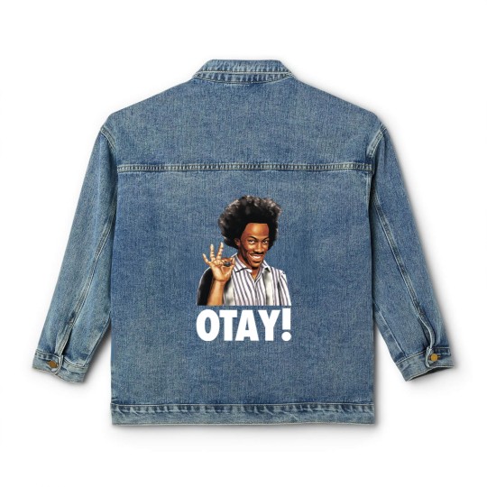 Discover Hi, I'm Buh-wheat! OTAY! - Eddie - Classic Women's Denim Jackets