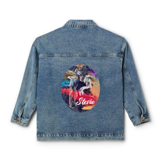 Discover Stevie Nicks Fan Classic Women's Denim Jackets - Stevie Nicks - Classic Women's Denim Jackets