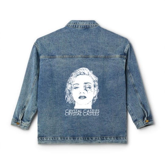 Discover Madonna Crystal Castles Q23 2018 Classic Women's Denim Jackets