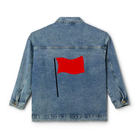 Discover red flag Classic Women's Denim Jackets