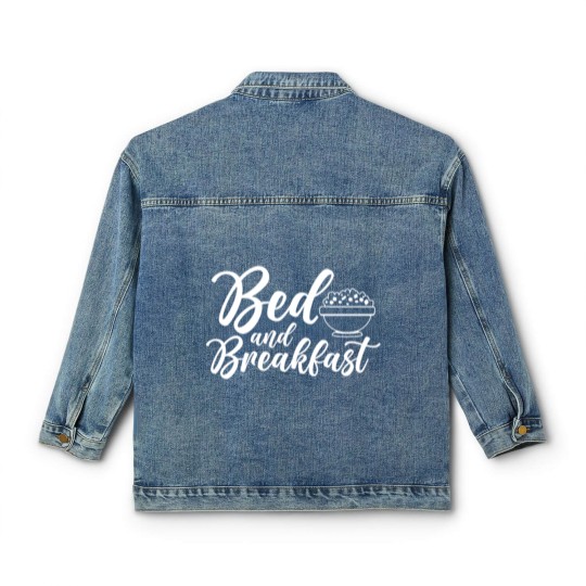 Discover Bed And Breakfast Hotel Hostel Motel Classic Women's Denim Jackets