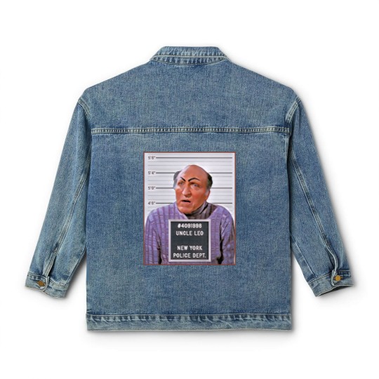 Discover Uncle Leo Mugshot - Seinfeld - Classic Women's Denim Jackets