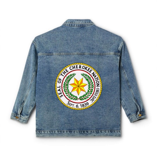 Discover Great seal of the cherokee nation Classic Women's Denim Jackets
