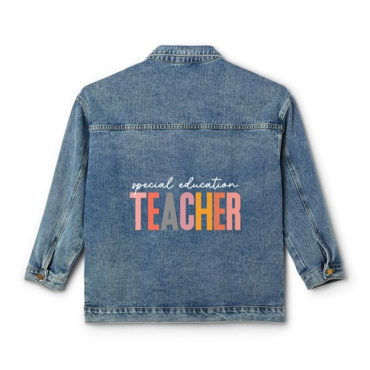 Discover Special Education Teacher Classic Women's Denim Jackets