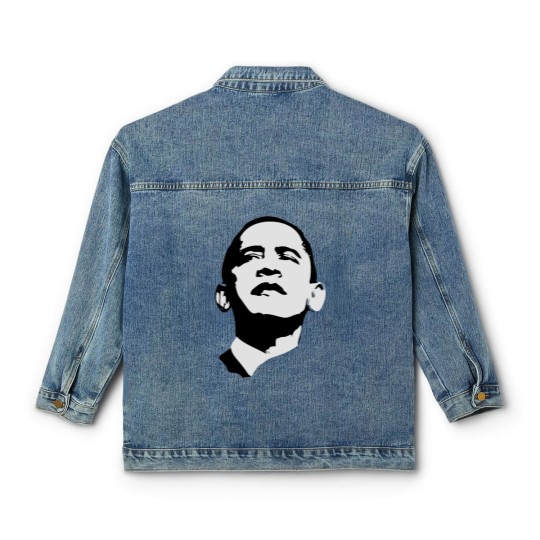 Discover Barack Obama Obama Classic Women's Denim Jackets Classic Women's Denim Jackets