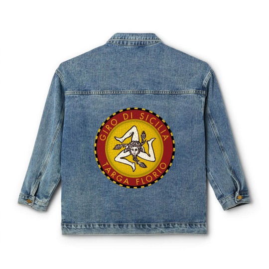 Discover Targa Florio - Racing - Classic Women's Denim Jackets