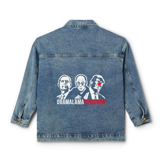 Discover Obama Lama Ding Dong Classic Women's Denim Jackets
