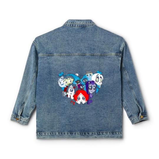 Discover Ruby Gloom heart Classic Women's Denim Jackets