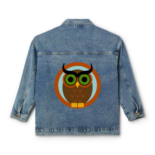 Discover 70s Style Owl - 70s - Classic Women's Denim Jackets