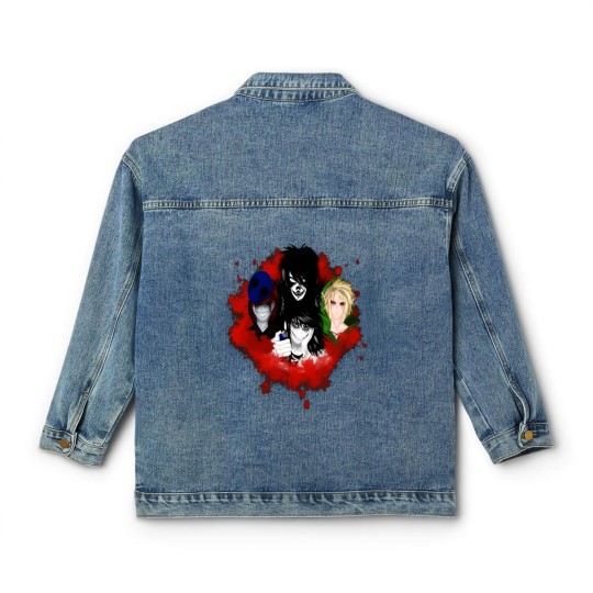 Discover Creepypasta - Creepypasta - Classic Women's Denim Jackets