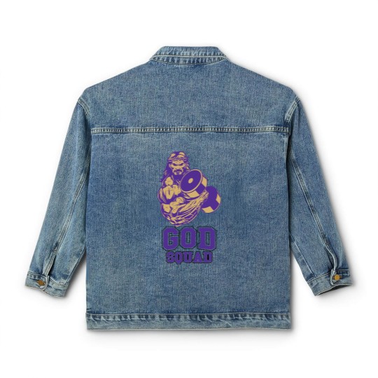 Discover Kelvin's God Squad - Righteous Gemstones - Classic Women's Denim Jackets
