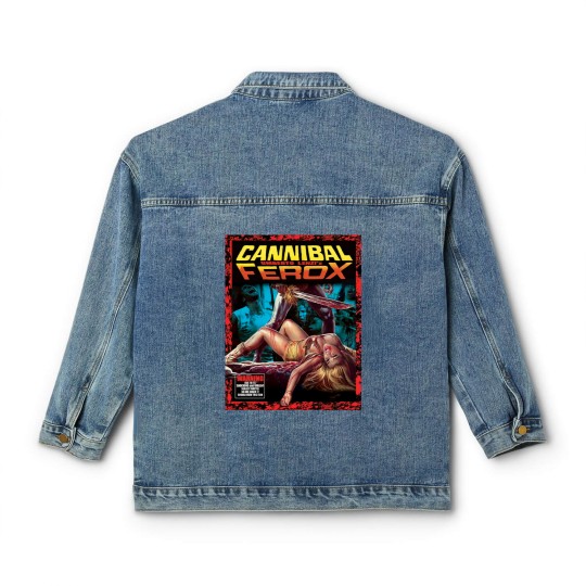Discover Cannibal Ferox Classic Classic Women's Denim Jackets