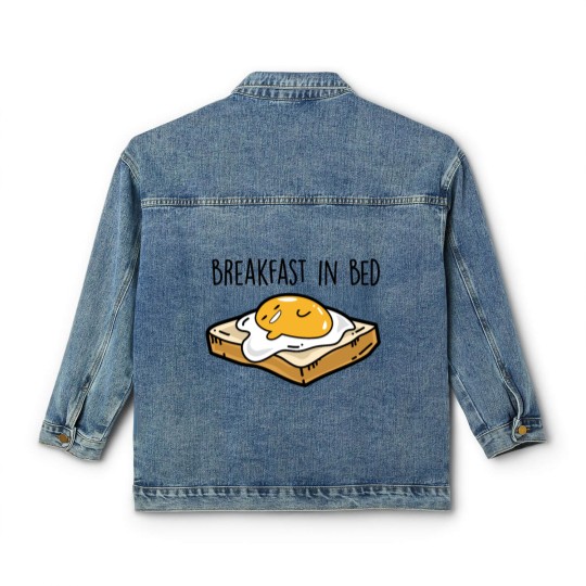 Discover Fried egg toast - Breakfast in bed Classic Women's Denim Jackets