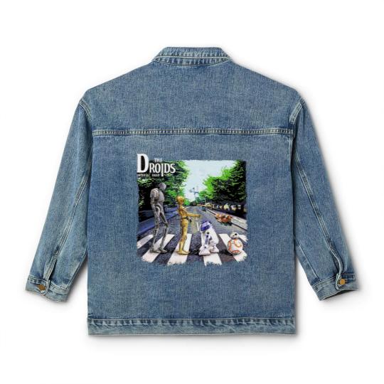 Discover Droids Abbey Road Movie Fan Famous Androids Classic Women's Denim Jackets