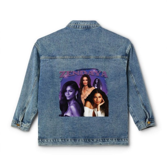 Discover Zendaya Vintage Classic Women's Denim Jackets