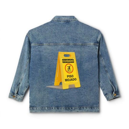 Discover wet floor Classic Women's Denim Jackets