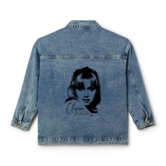 Discover Olivia Newton John Face - Olivia Newton John - Classic Women's Denim Jackets