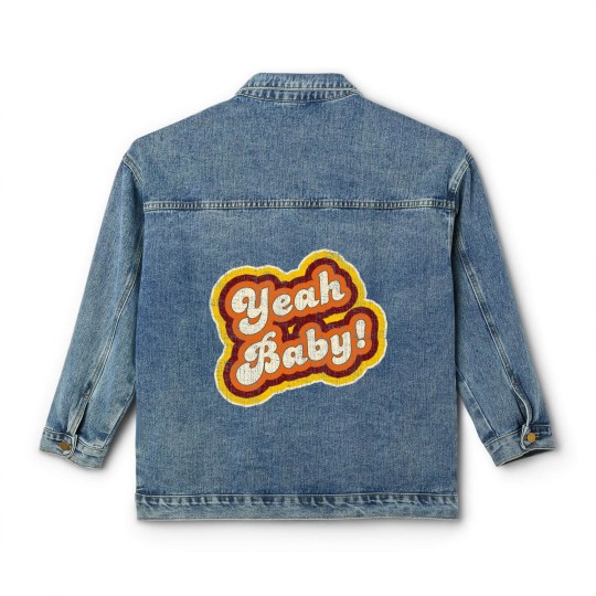 Discover "Yeah Baby!" Vintage 1970s Slang - Yeah Baby - Classic Women's Denim Jackets