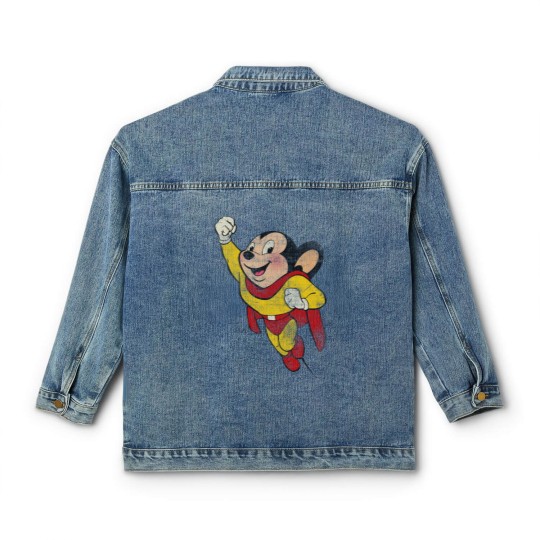 Discover MIGHTY MOUSE - Vintage - Robzilla - Classic Women's Denim Jackets