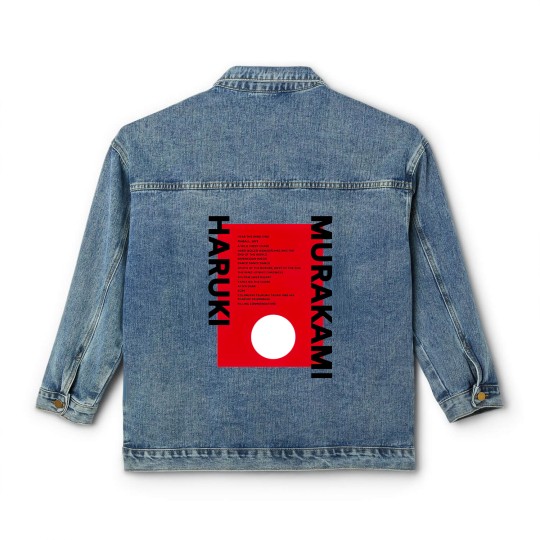 Discover Haruki Murakami Books - Murakami - Classic Women's Denim Jackets