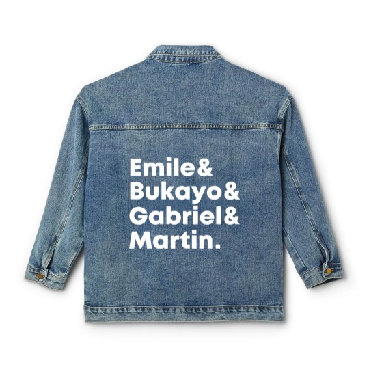 Discover Emile Bukayo Gabriel Martin Classic Women's Denim Jackets