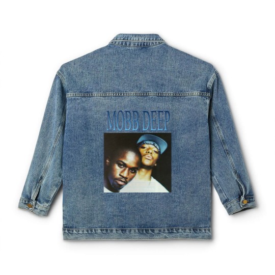 Discover MOBB DEEP 90s HIP HOP VINTAGE RETRO DESIGN - Mobb Deep 90s - Classic Women's Denim Jackets