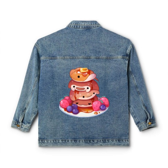 Discover Fluffy sea pancakes - Manta Ray - Classic Women's Denim Jackets