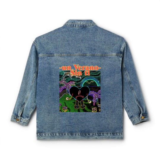 Discover Un Verano Sin Ti Classic Women's Denim Jackets Bad Bunny Hottest Tour 2022