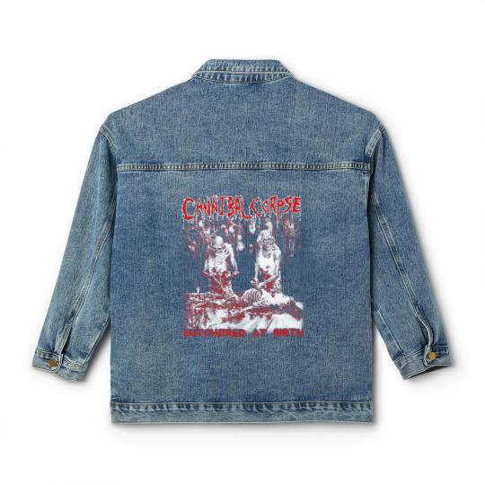 Discover Cannibal corpse - Butchered at birth cool t - sh Classic Women's Denim Jackets