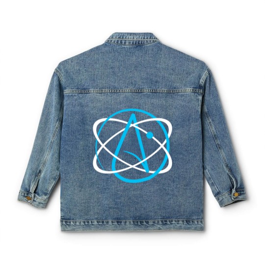 Discover Atheist Atom Logo Classic Women's Denim Jackets