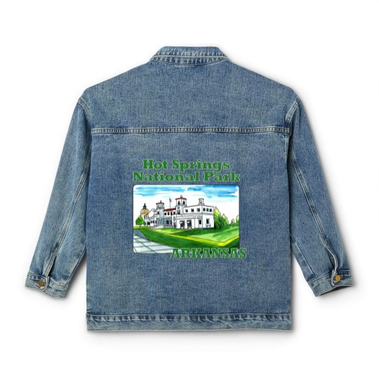 Discover Hot Springs National Park, Arkansas - Hot Springs National Park - Classic Women's Denim Jackets