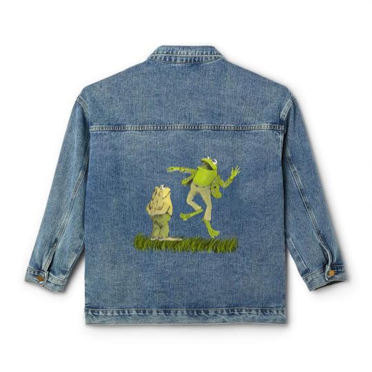 Discover Frog and toad are friends Classic Women's Denim Jackets