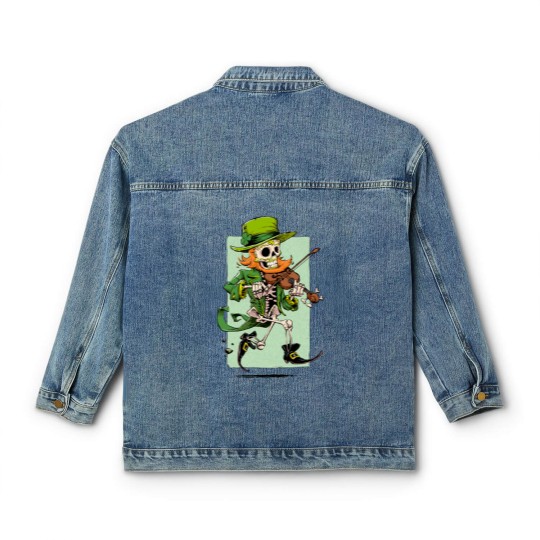 Discover Dia de los Leprechauns - Leprechaun - Classic Women's Denim Jackets