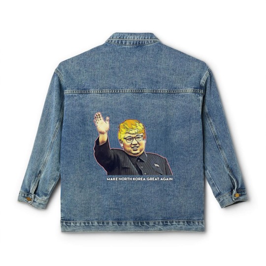 Discover Kim Jong Un Donald Trump Classic Women's Denim Jackets