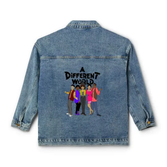 Discover Black Tv Shows A Different World Black TV Shows Classic Women's Denim Jackets