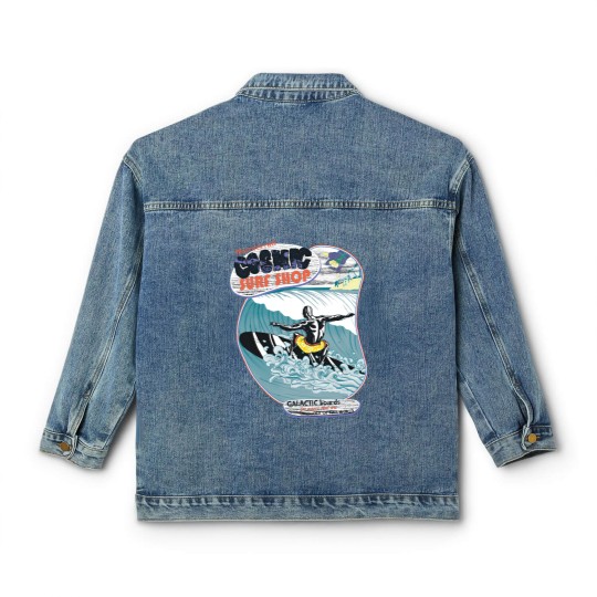 Discover Silver Surfshop - Silver Surfer - Classic Women's Denim Jackets