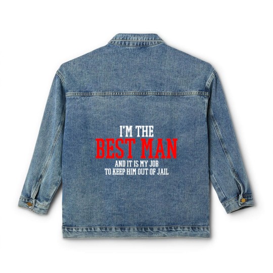 Discover Best Man Wedding Classic Women's Denim Jackets