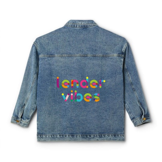 Discover Lender Vibes for Mortgage Loan Officer Classic Women's Denim Jackets
