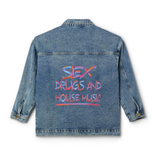 Discover sx DRUGS AND HOUSE MUSIC 2 Classic Women's Denim Jackets