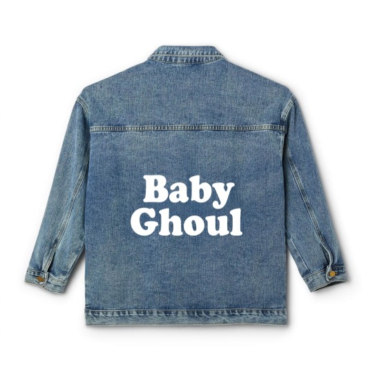 Discover Baby Ghoul - Cooper Font - Classic Women's Denim Jackets