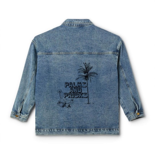 Discover Palms and Pricks Vintage - Vintage Cactus - Classic Women's Denim Jackets