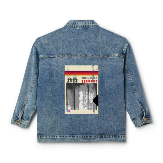 Discover VHS UPSIDE DOWN - Stranger - Classic Women's Denim Jackets