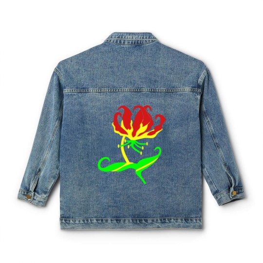 Discover Flame Lily, Zimbabwe Classic Women's Denim Jackets