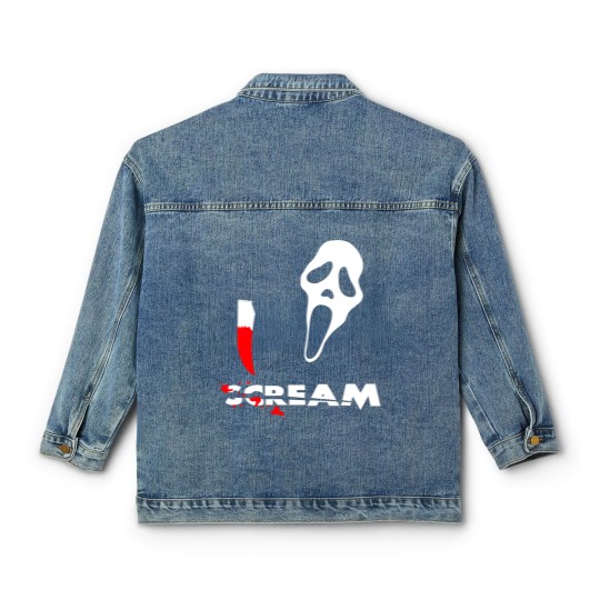 Discover Scream Movie Classic Women's Denim Jackets