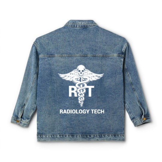 Discover Radiology Tech X-Ray Radiography Technologist - Radiology Tech - Classic Women's Denim Jackets