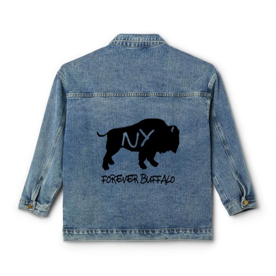 Discover Forever Buffalo NY Classic Women's Denim Jackets