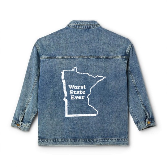 Discover MINNESOTA - WORST STATE EVER Classic Women's Denim Jackets
