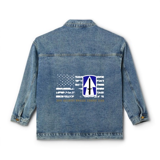 Discover 76th Infantry Brigade Combat Team - 76th Infantry Brigade Combat Team - Classic Women's Denim Jackets
